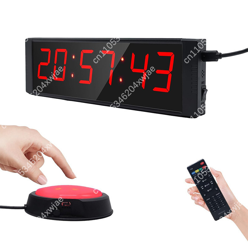 Home Gym Portable - Multifunction Fitness Interval Timer with Large