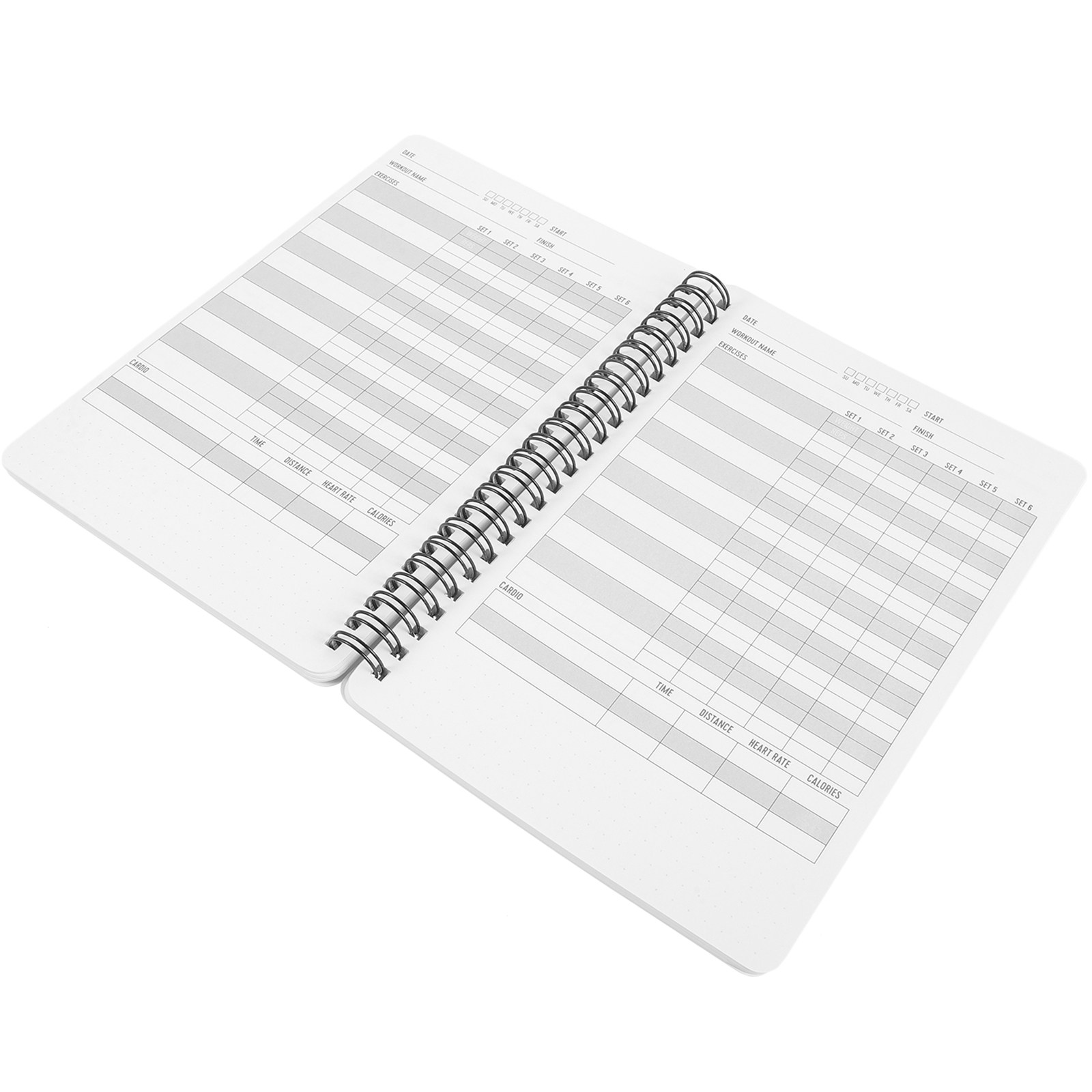 Workout Plan Home Gym - Workout Log Book Fitness Planning Notebook