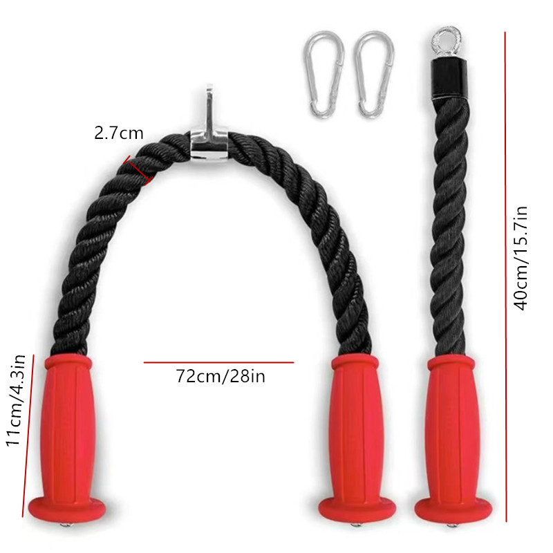 Ergonomic Tricep Ropes Non-Sli - Treadmill Home Gym 评论和价格