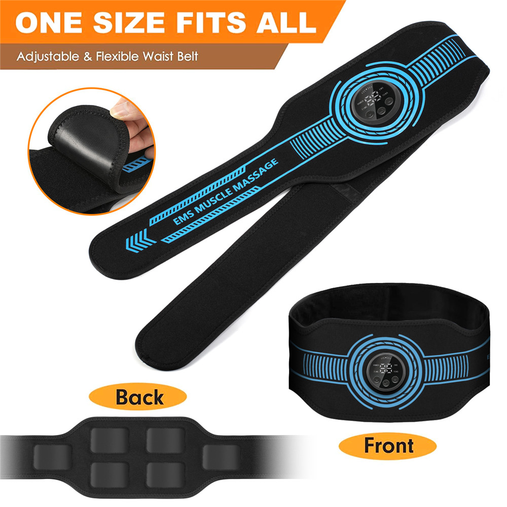 USB Rechargeable Abdominal Mus - Home Gym Electric Machine 评论和价格