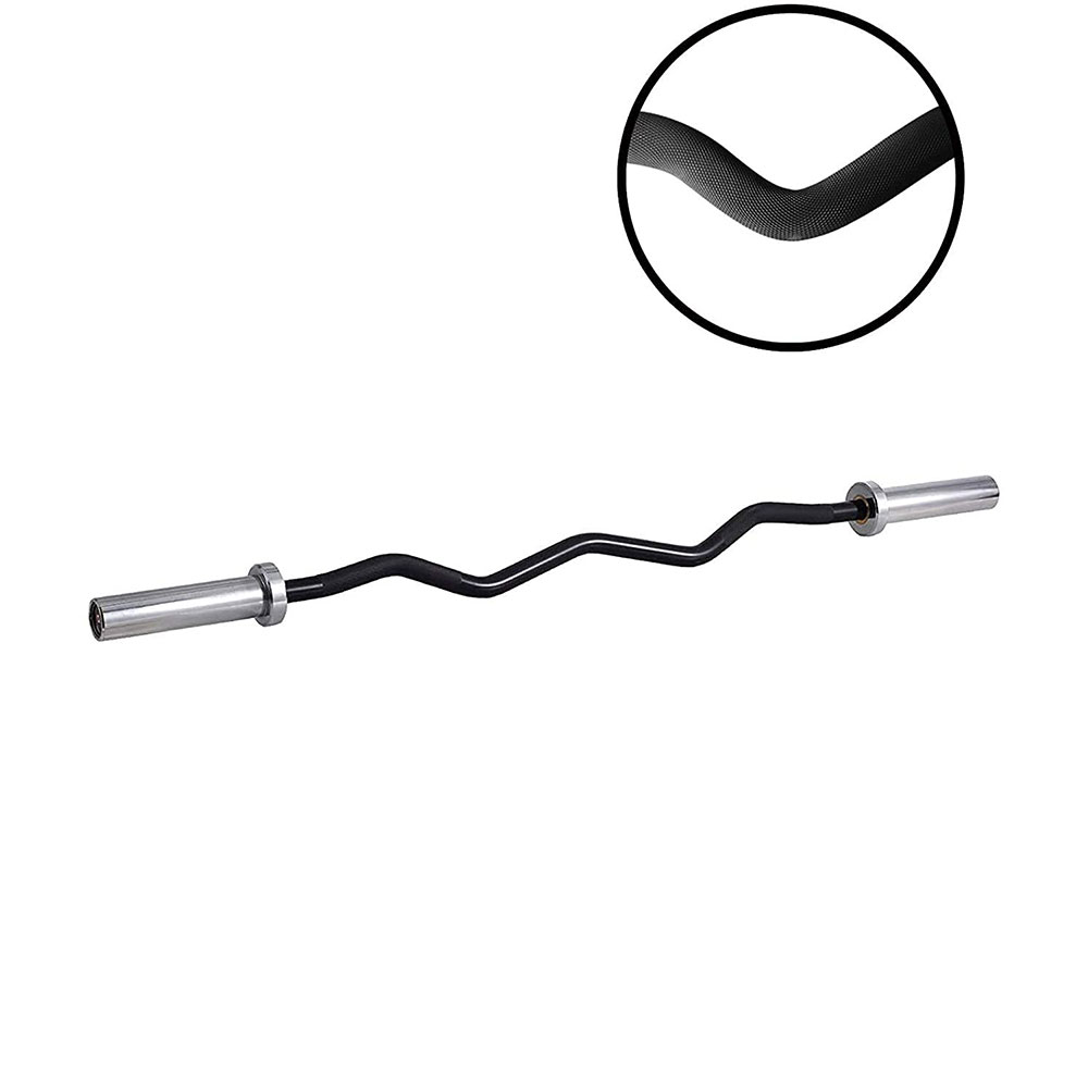 Seamless Curl Barbell Bar with - Barbell Curl Bar 评论和价格