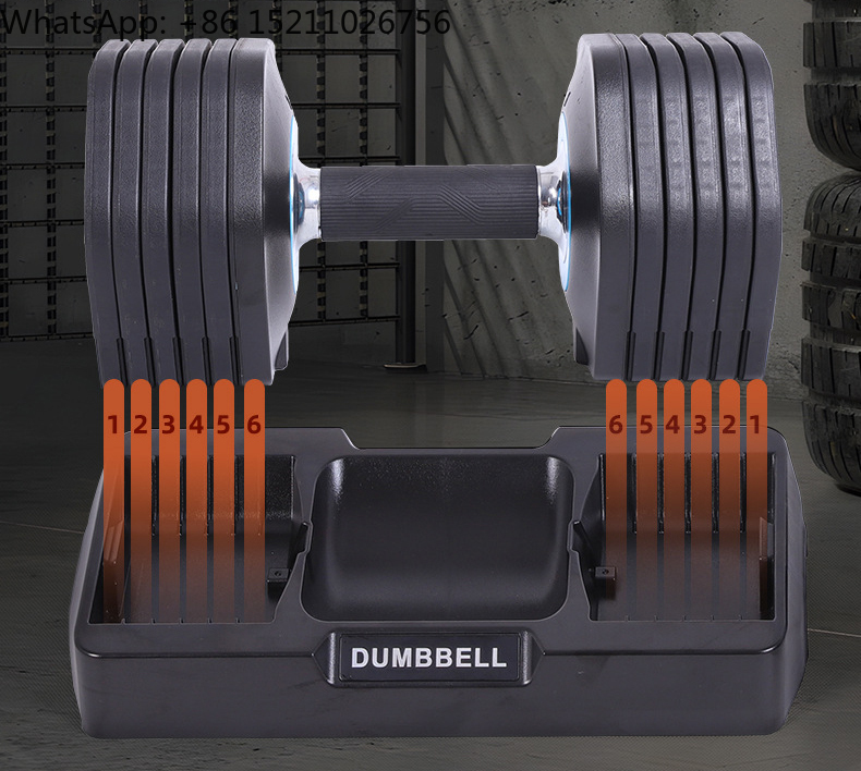 Adjustable Dumbbell 2kg 4kg 6k - Home Gym Dumbbell Set 评论和价格