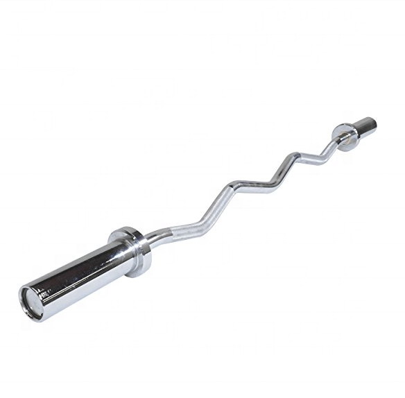 Weight Lifting bar  Chrome Str - Barbell Curl Bar 评论和价格