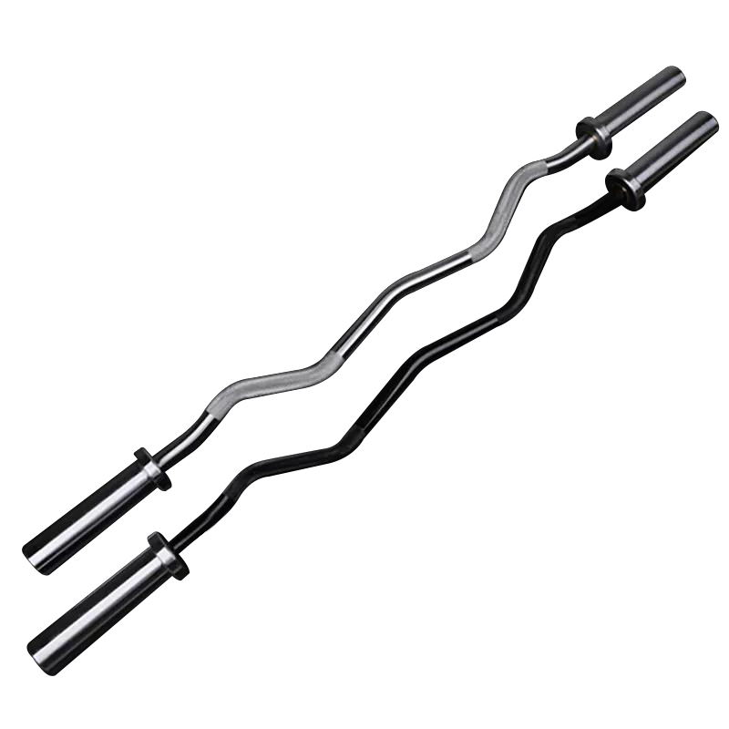 Premium Steel EZ Curl Barbell  - Barbell Curl Bar 评论和价格