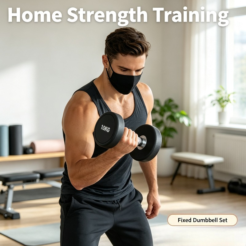 Fixed Dumbbells Set 5kg 10kg 1 - Home Gym Dumbbell Set 评论和价格